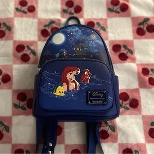 NEW Disney Loungefly The Little Mermaid Backpack